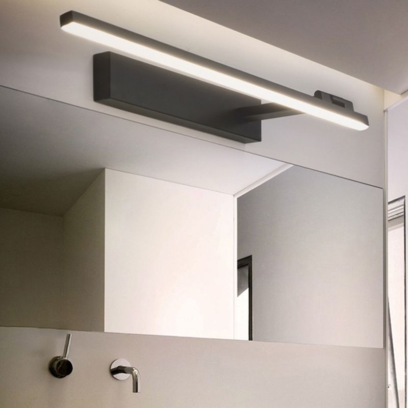 Linear Metal Wall Lighting Modern Style 1 Light Wall Mount Light Fixture