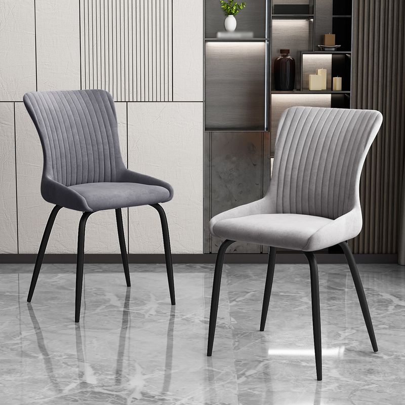Metalen stoelen in industriële stijl Set stevige rugarm keuken eetstoelen
