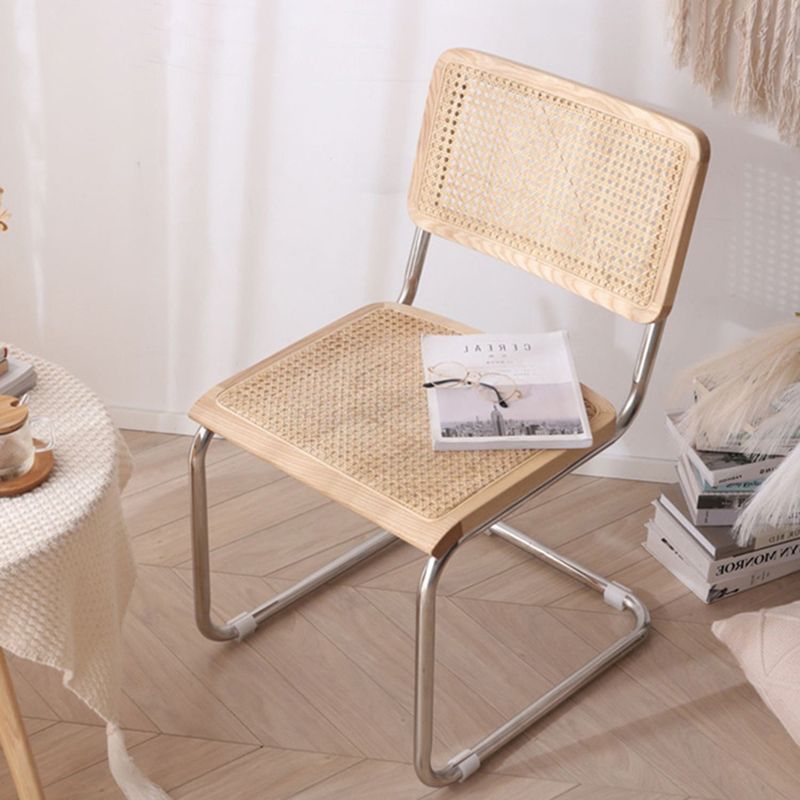 Contemporary Side Chair Open Back Dining Room Chair for Kitchen