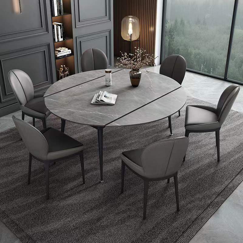 Modern 1/4/7 Pieces Dining Set Sintered Stone Dining Table for Home Use