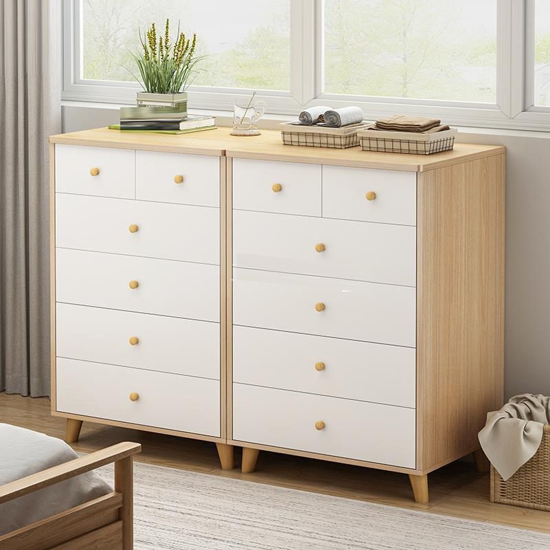 Wooden Storage Chest Ultra Modern 14.82 Inch Width Storage Chest Dresser