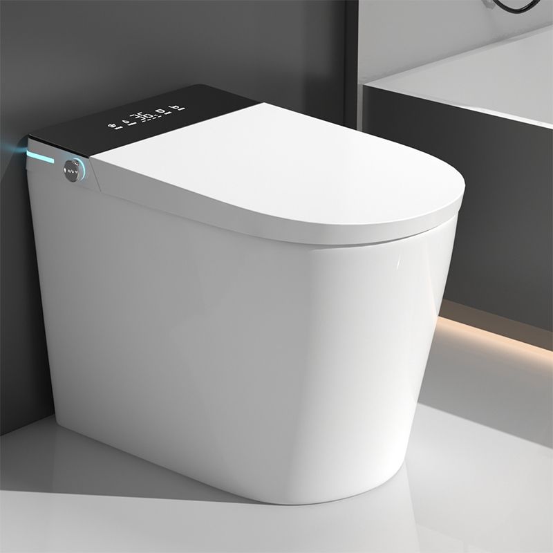 Modern One Piece ABS Toilet Floor Mounted Siphon Jet Toilet Bowl