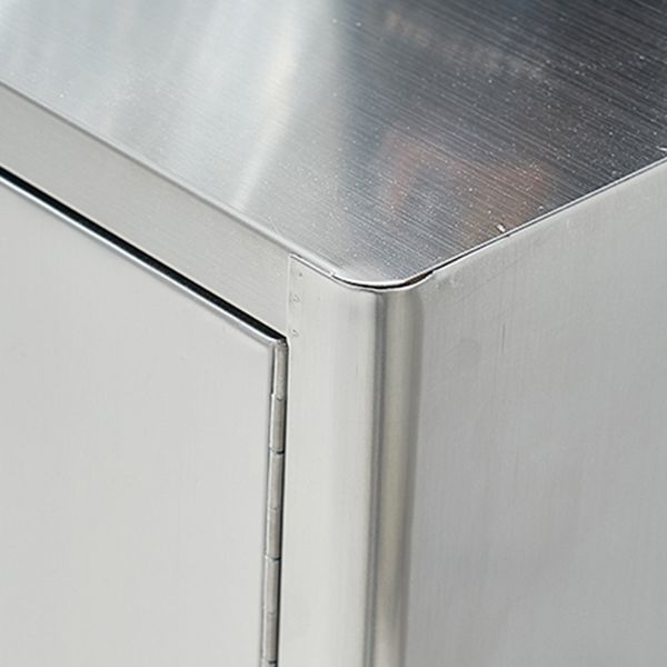 Stainless Steel Sideboard Cabinet Modern Server Cabinet with Storage for kitchen
