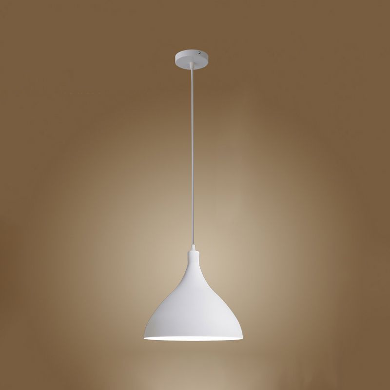 Lampada a sospensione geometrica Stile industriale Alluminio 1 lampada a sospensione lampadina