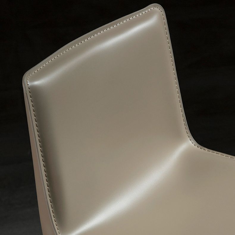 Contemporary Metal Counter Height Stools Low Back Stool for Bar