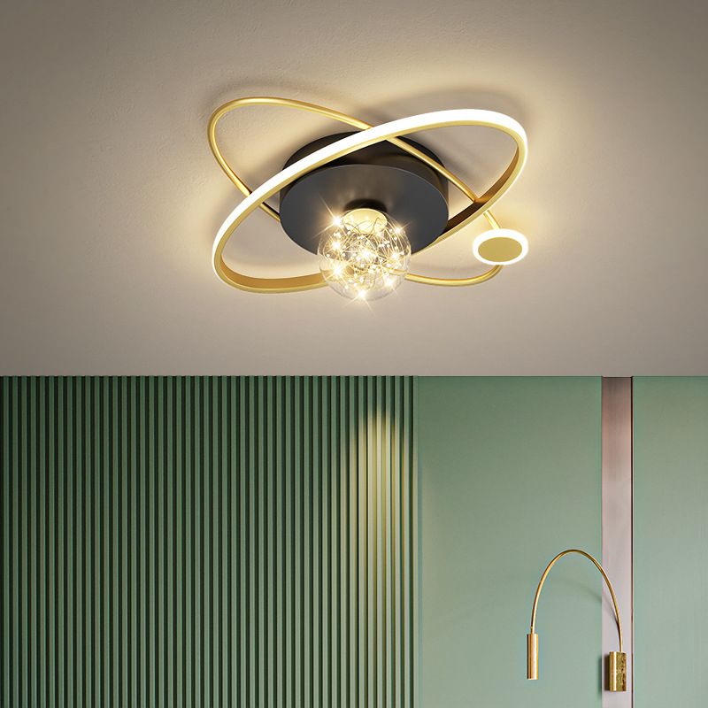 Lámpara de techo incorporada Lámpara LED creativa lámpara de dormitorio lámpara de restaurante