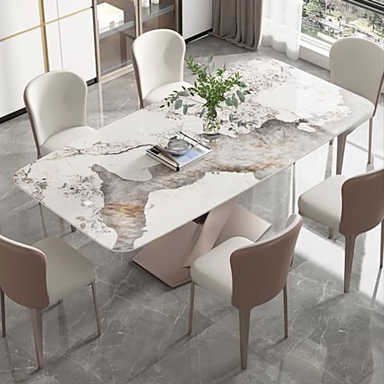 1/2/5/7 Pieces Contemporary Dining Room Set Rectangle Table Dining Set
