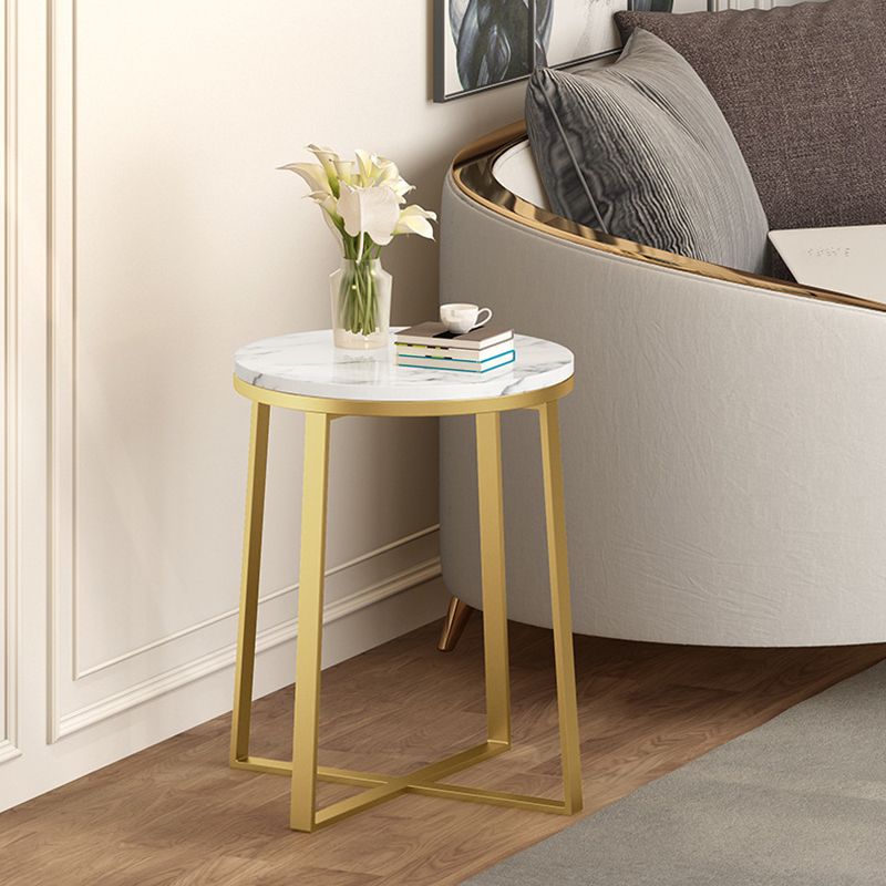 Trestle Coffee Table Contemporary Cocktail Table for Living Room