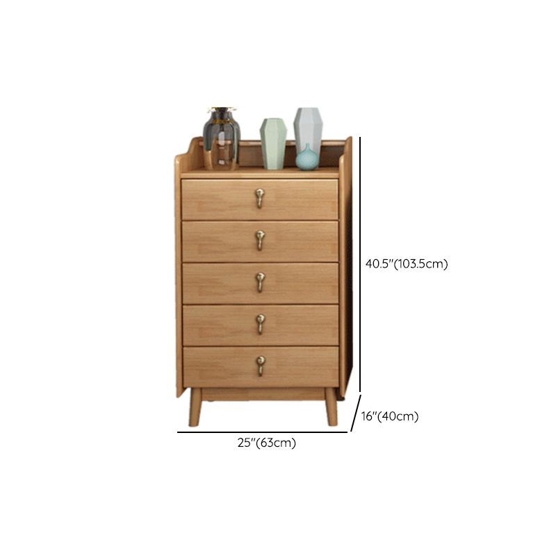 Modern Storage Chest Vertical Storage Chest Dresser with Drawers