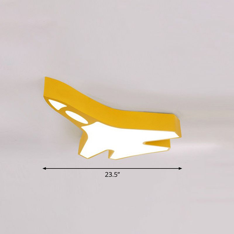 Flugzeug-Aufbau-LED-Deckenleuchte, Cartoon-Metall, Jungen-Schlafzimmer, Unterputz