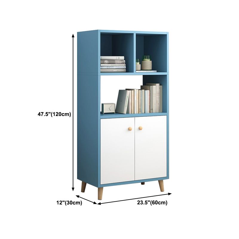 Standard Bookcase Scandinavian Shelf Bookcase for Home Office