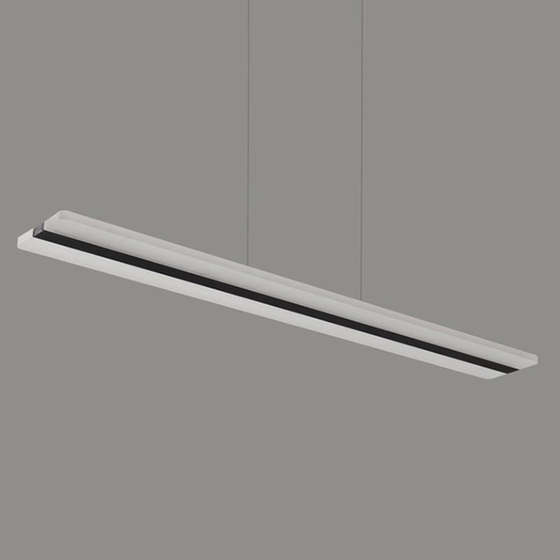 Nordic modern LED Island Light Light Aluminium Pendant Lightture pour salle à manger