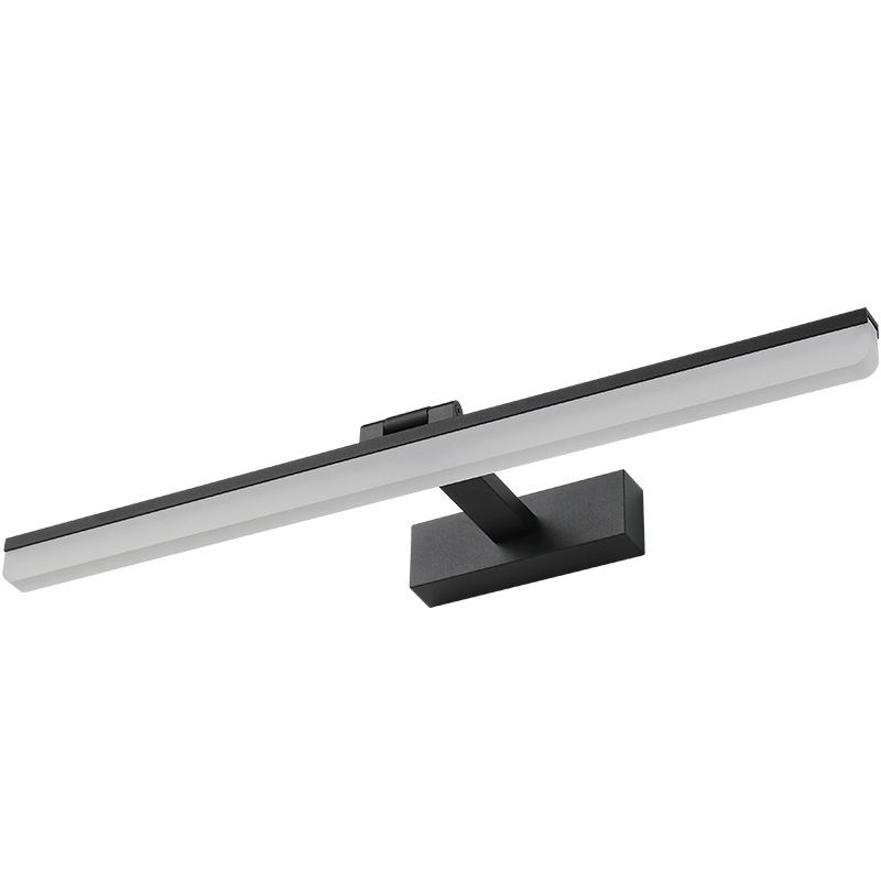 Acrylschatten 180 ° Verstellbares LED-Eitelkeitslicht Anti-Fogge wasserdichtes Make-up-Spiegellampe für Bad Waschtisch