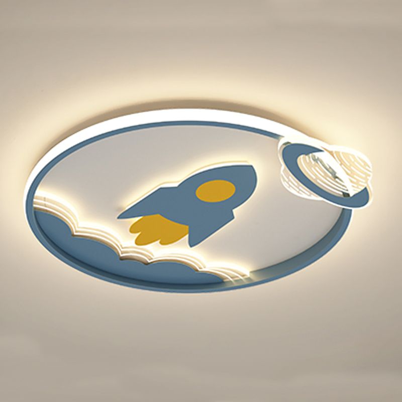 Unique Shape Ceiling Fixtures Kids Style Metal Ceiling Light Fixtures