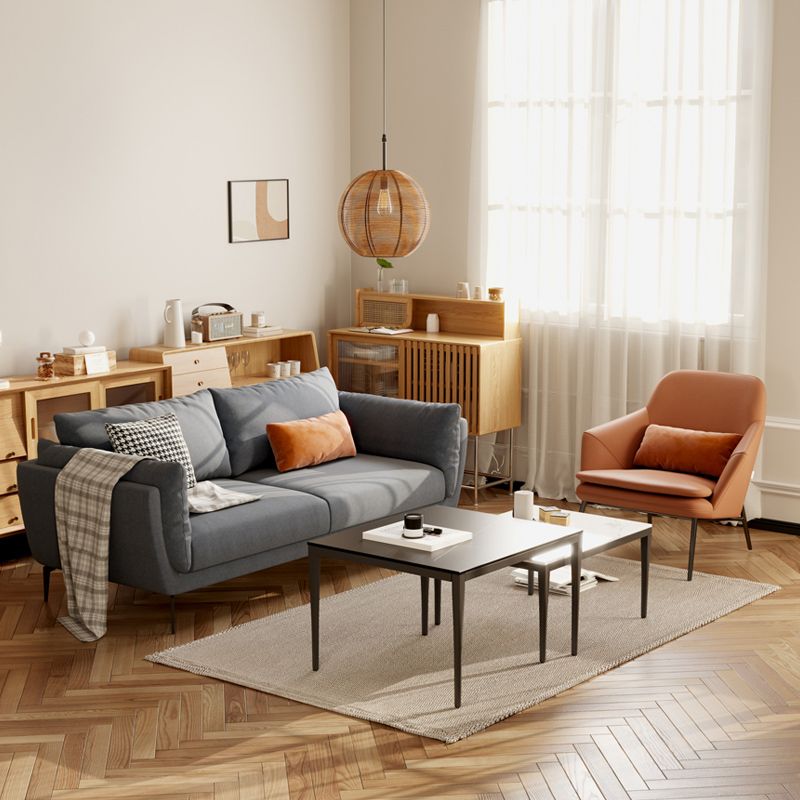 Samtkissen Top Arm -Sofa mit losen Rücken für Wohnzimmer und Wohnung