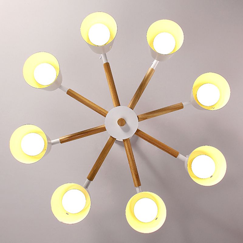 Contemporary Bell Shape Pendant Chandeliers Metal Pendant Lighting