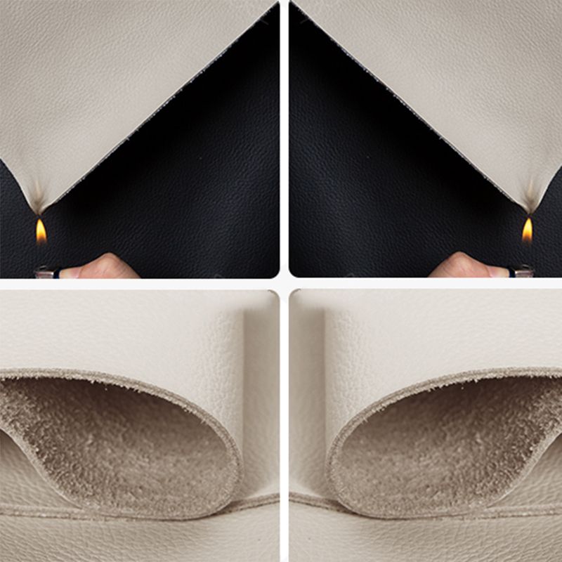 Contemporary Pillow Top Arm Sectional Genuine Leather Sectional Sofa