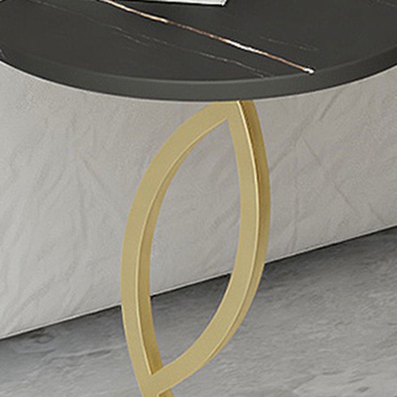 Round Pedestal End Table Minimalist Side End Table for Living Room