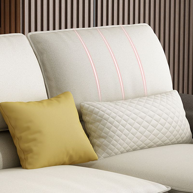 Assembled Settee Furniture Faux Leather and Fabric Bench Seating