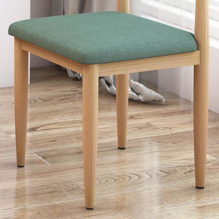 Modern Style Side Chair Open Back Indoor Dining Chair for Dining Room
