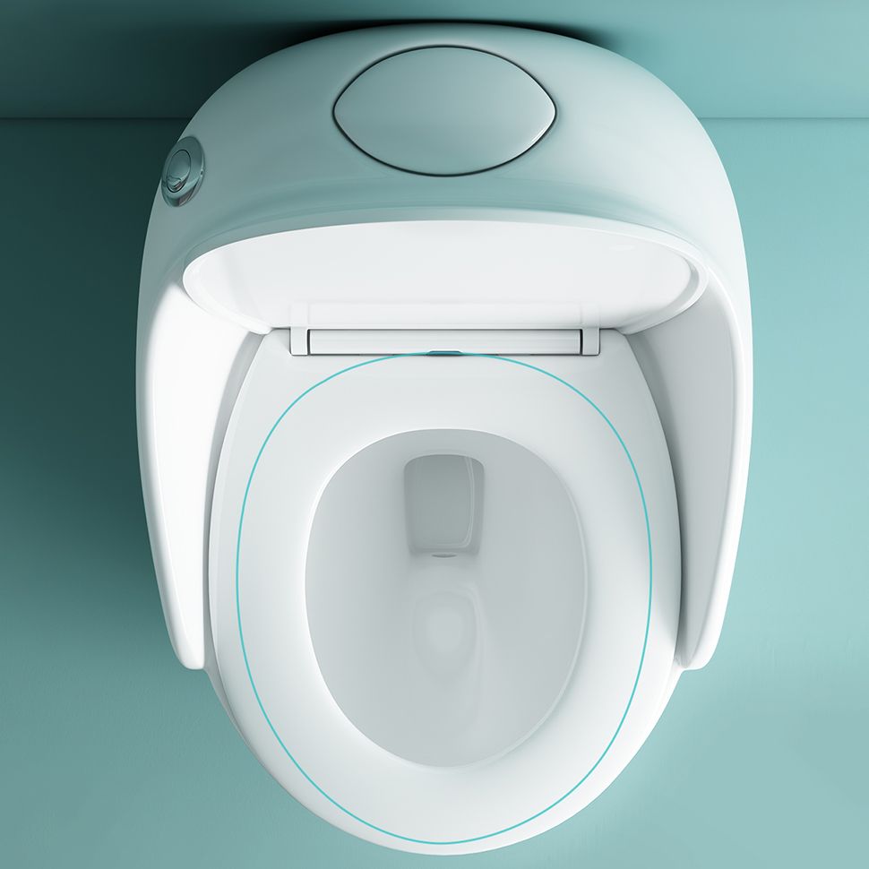 Modern Toilet Bowl All In One Floor Mounted Porcelain Flush Toilet