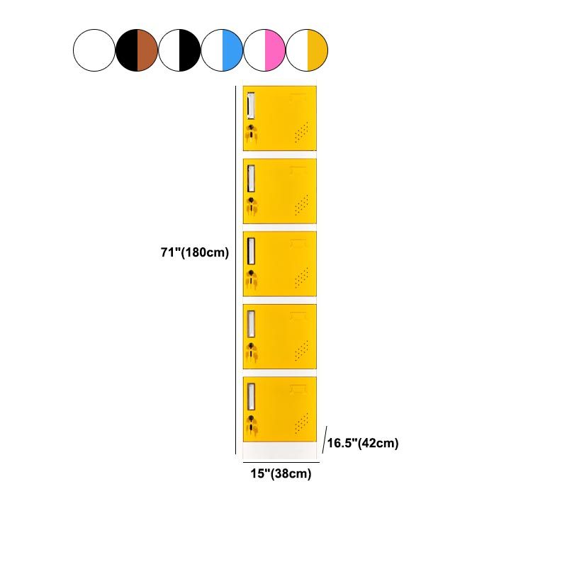 Contemporary Hinged Wardrobe Cabinet Metal Wardrobe Armoire for Home