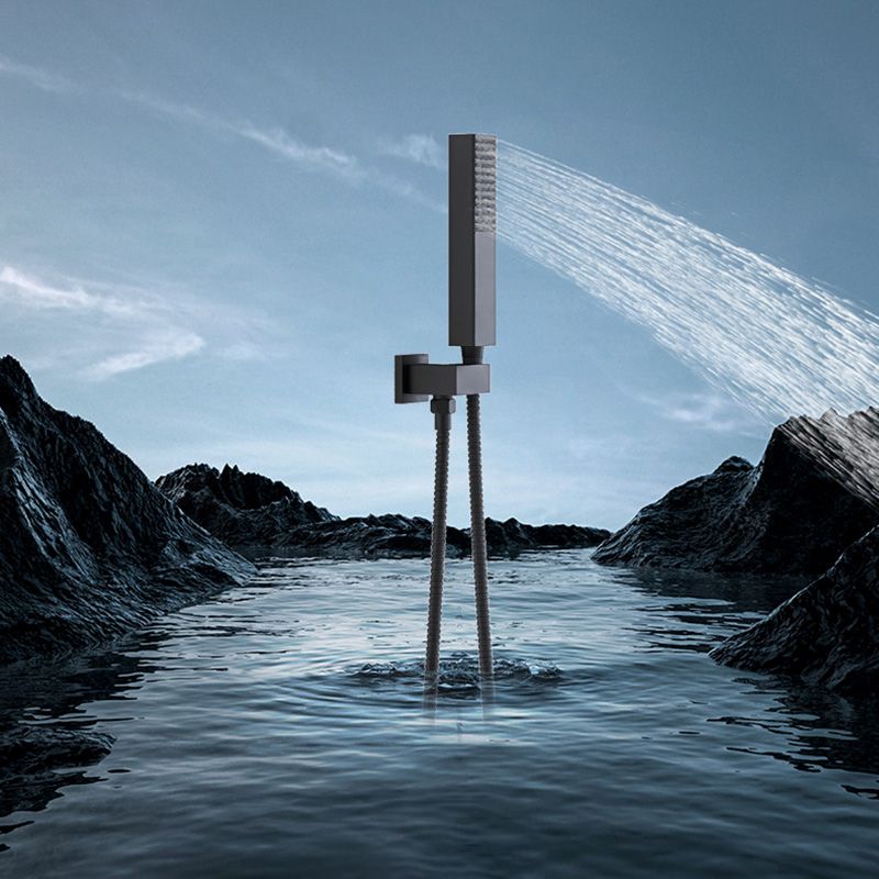 Modern Shower Set Adjustable Shower Head Wall Mounted Shower System