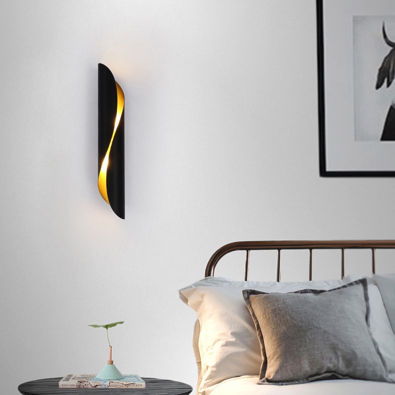 18.8" Post-modern Style Metal Wall Lamp 2-Lights Creative Sconce Lighting for Hallway Dining Room