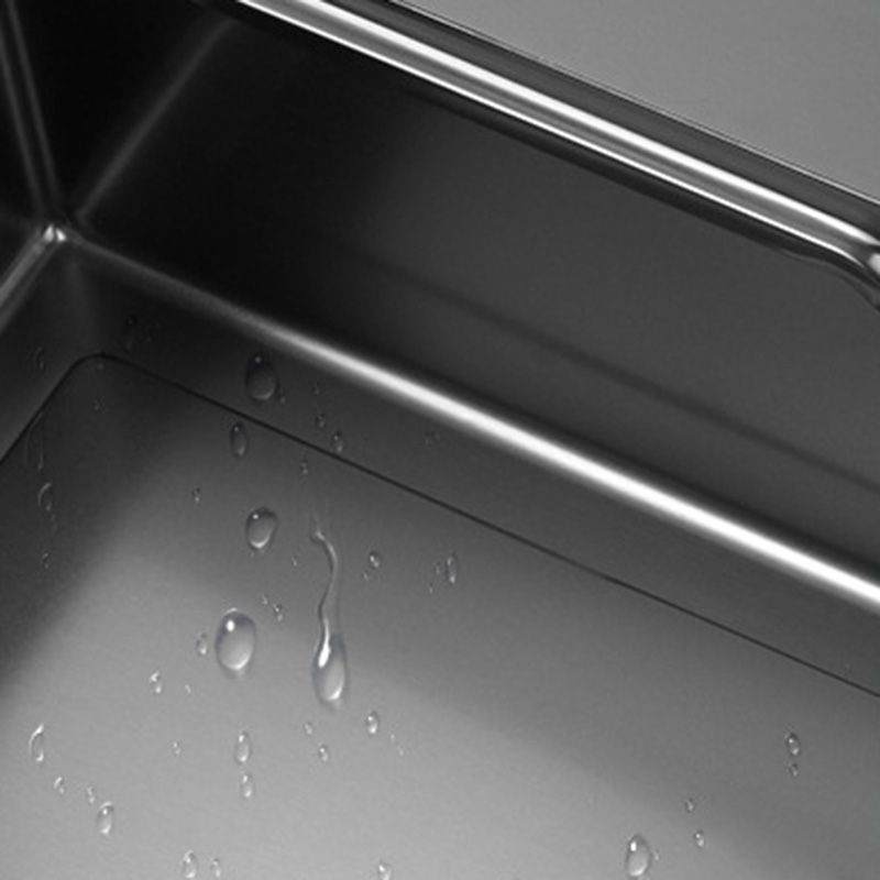 Contemporary Style Kitchen Sink Stainless Steel Kitchen Sink with 3 Holes