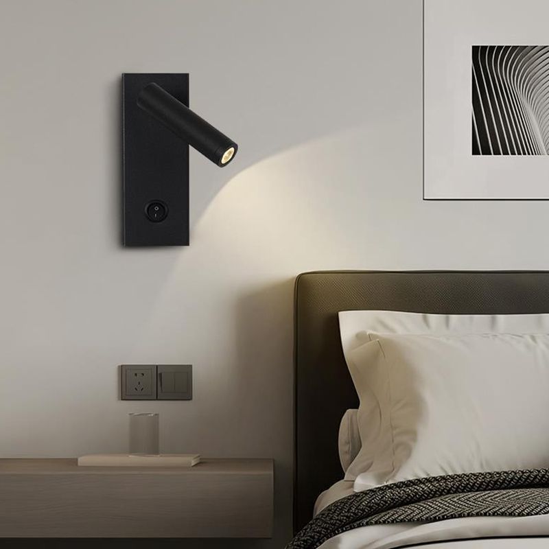 Single White/Black Modern Wall Mounted Sconce LED Wall Light