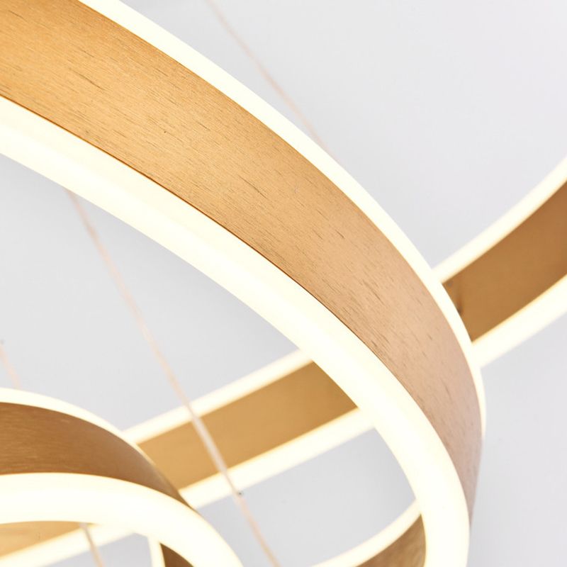 Modern Chandeliers For Dining Room Multiple Rings Chandelier Lighting Fixtures