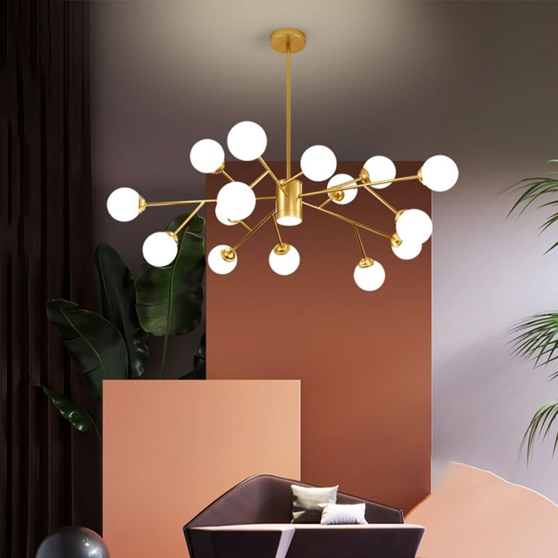 Accesorios de lámparas colgantes de tono esférico contemporáneo accesorios de iluminación de vidrio
