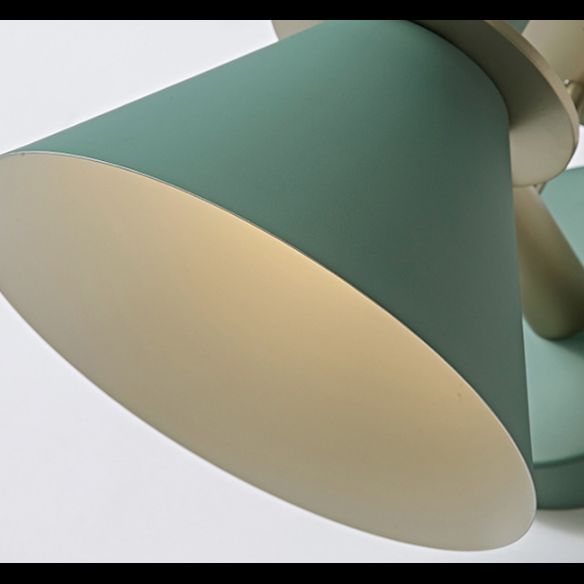 Apparecchiatura del corridoio a cono in metallo in metallo in stile Nordic