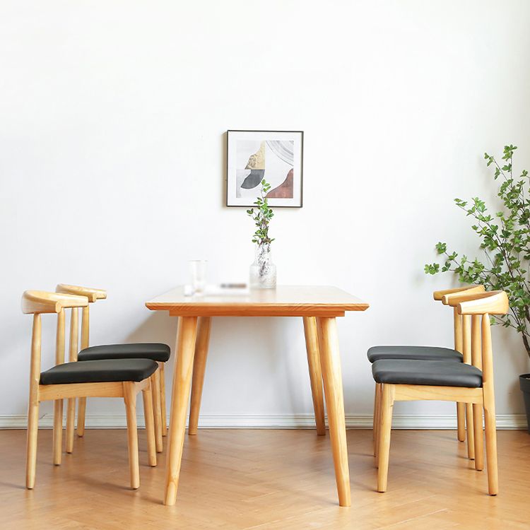 Modern 1/3/5/7 Pieces Dining Set Solid Wood Dining Table Set