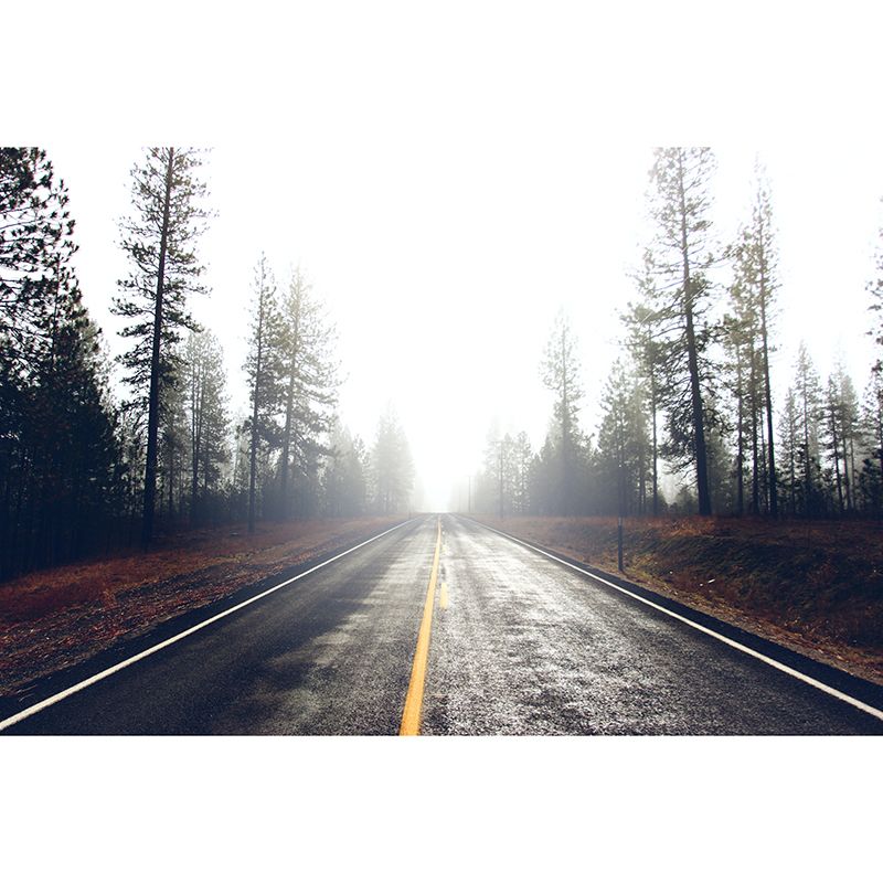 Traffic Photography Mural Wallpaper Decorative Bedroom Wall Mural