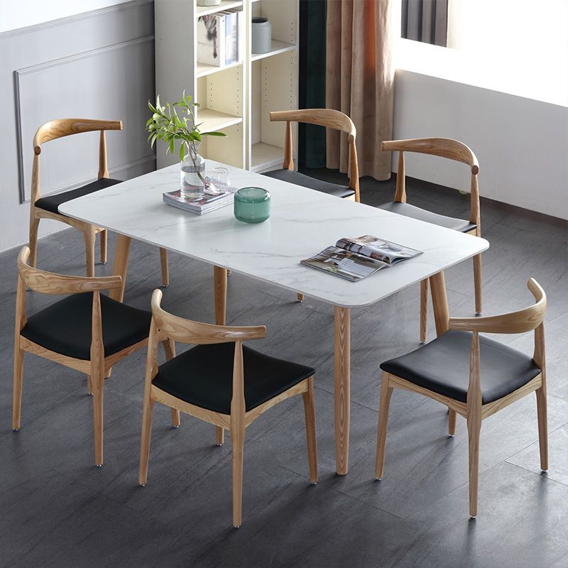 Modern Wood Dining Room Set 1/2/5/6/7 Pieces Dining Furniture Set /Separate Items