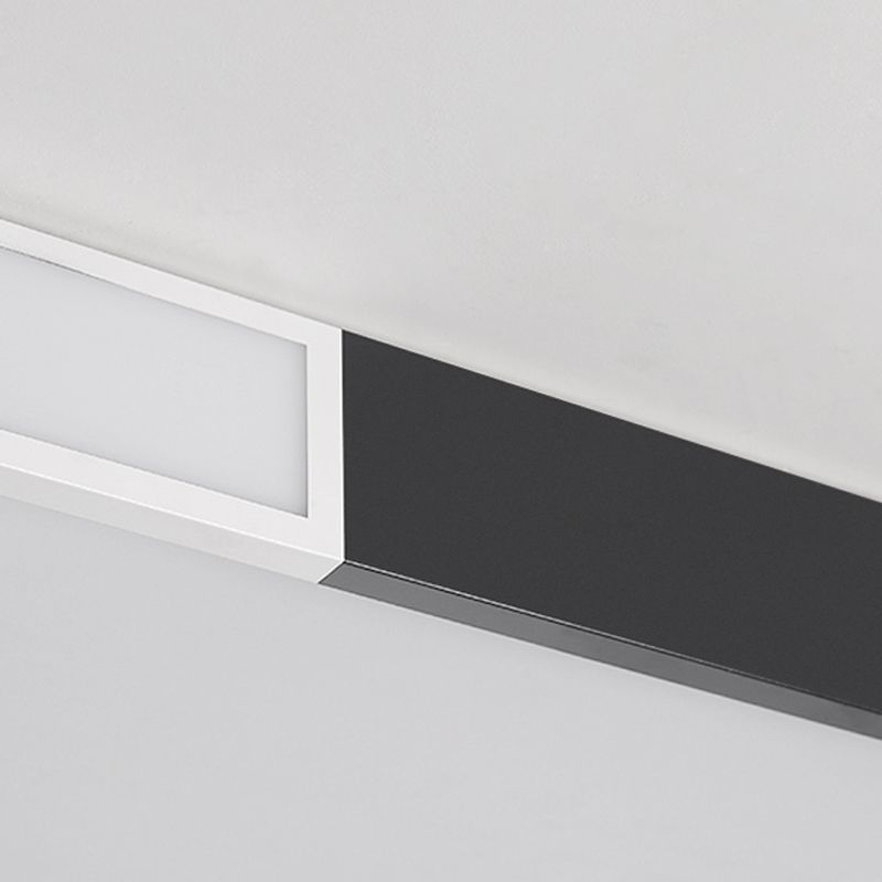 Contemporary Flush Mount Ceiling Lighting Fixture Geometry Shape LED Ceiling Light