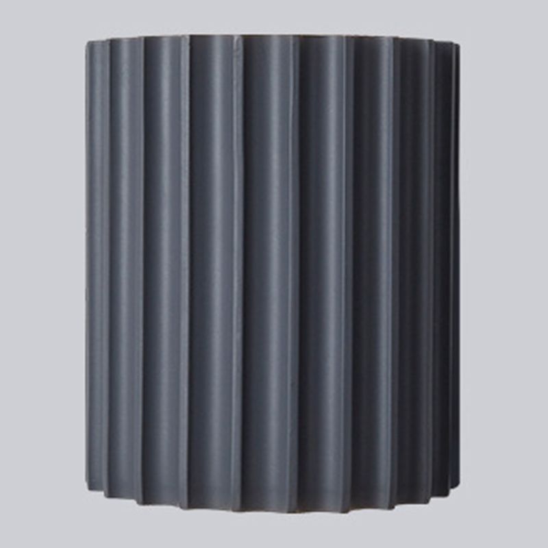 Cylinder Shape Wall Lighting Modern Style Resin 1 Lights Sconce Lamp for Bedroom