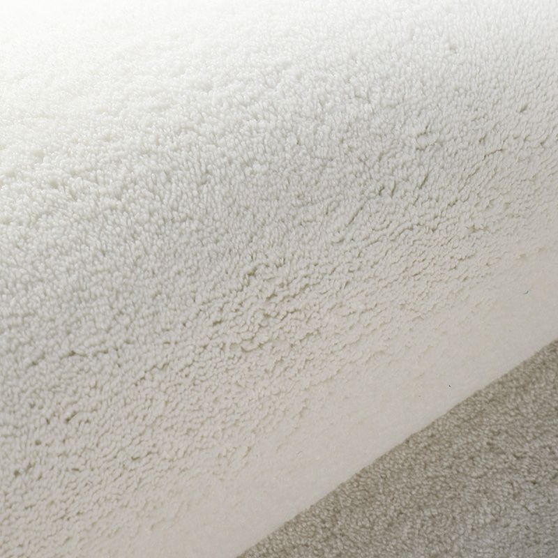 Beige Modern Carpet Polyester Rectangle Carpet Non-Slip Backing Carpet for Home Decor