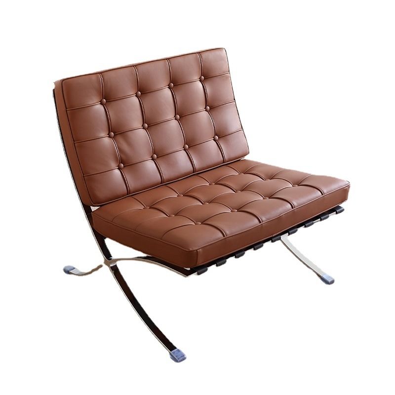 Armless Tufted Cushions Chair 29.5"L x 31.5"W x 31.5" H Chair for Living Room