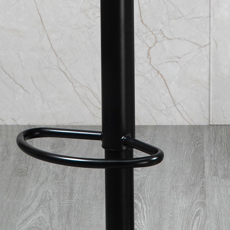 Modern Rotatable Liftable Counter Stool Steel Household Bar Stool with Cushion