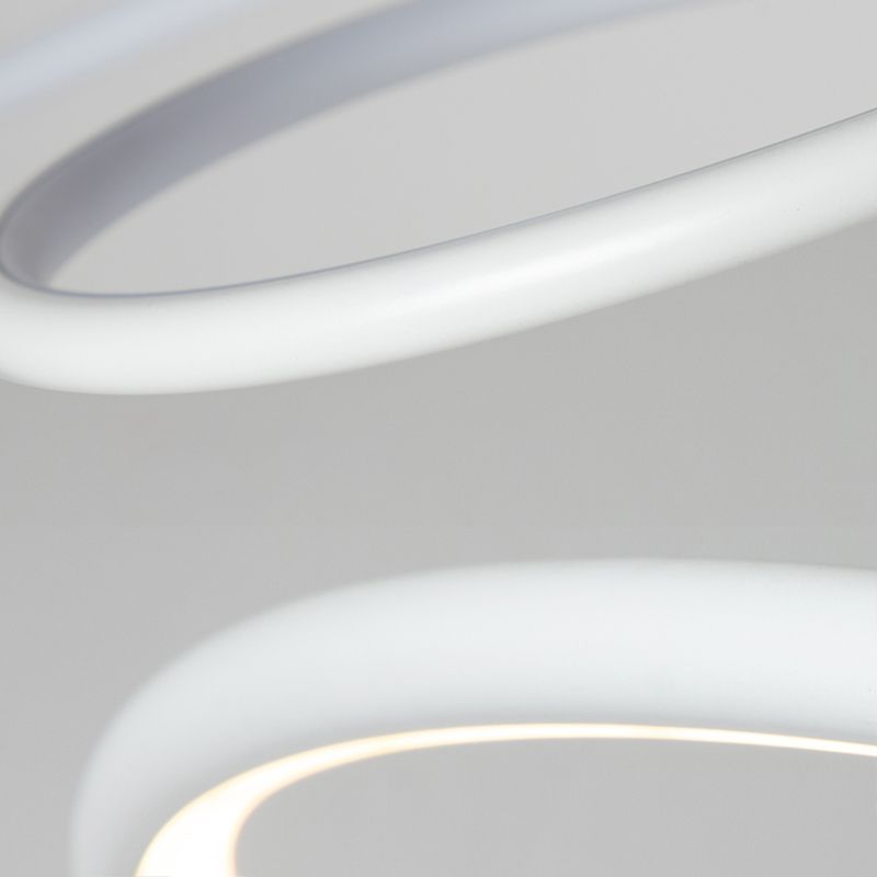 Kit d'éclairage pendentif salon en spirale