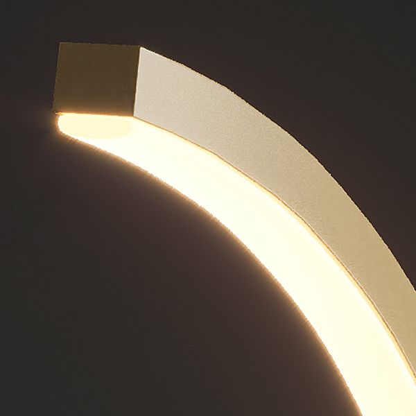 Lineal 1 mesa de luz luz lámparas de mesa de mesa de metal contemporáneas para dormitorio