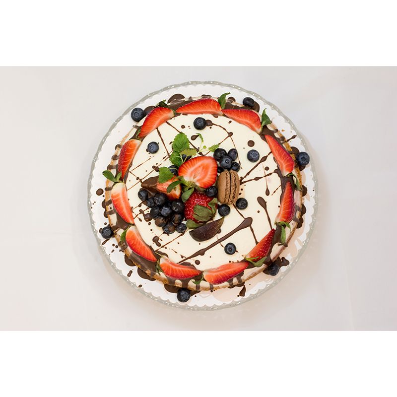 Delicious Cake Wall Paper Murals Mildew Resistant Cake Shop Wall Decor