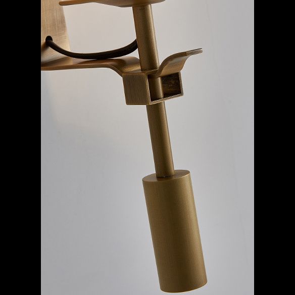 Cylinder Wall Mounted Lamps Postmodern Clear Glass Wall Sconce for Living Room