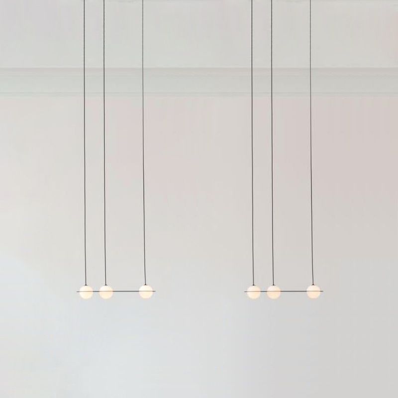 Globe Pendant Light Modern Kitchen Island Lighting Glass Island Light Fixture