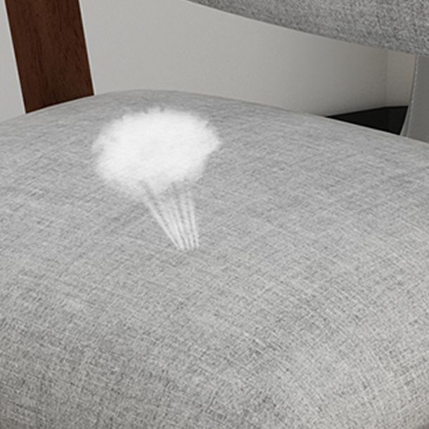 Contemporary Style Dining Chairs Dining Arm Side Chair with Wooden Legs