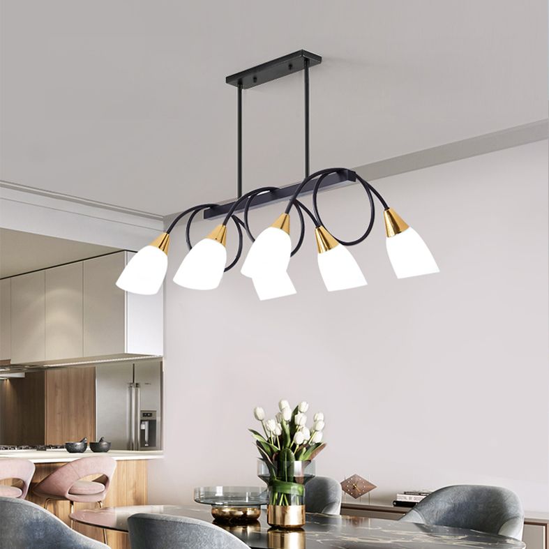 CONICAL ISLANDE LAMONO LIGHTERE MODERNO MODERNO MODERNO CAMERA PENSA PENDANTE SCHEDA