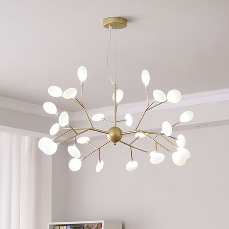 Branch Chandelier Light Farmture Moderne designer Acryl hangerverlichting voor restaurant