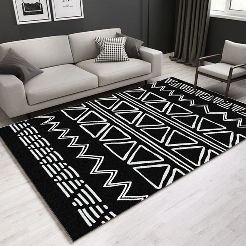 Eenvoud naadloos patroon tapijt multi-kleuren Boheems tapijt nylon anti-slip kleurbestendig huisdiervriendelijk tapijt voor decoratie
